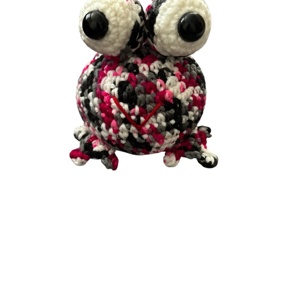 Crochet Frog Plush Toy